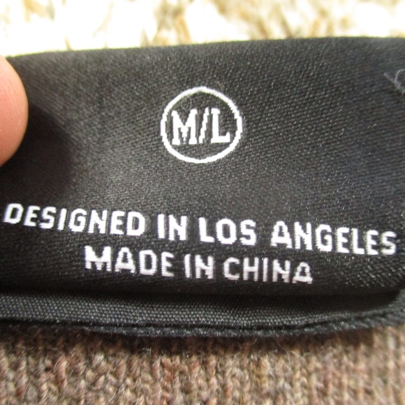 Miou Muse Sweater Women's M/L Brown Oversized Wool Blend Crew Neck‎ Jumper - Picture 6 of 7